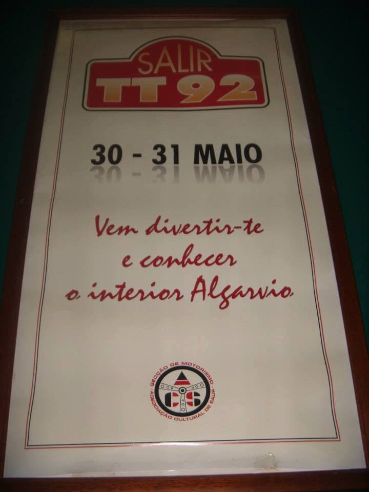 Cartaz 3ª Edição — Salir TT