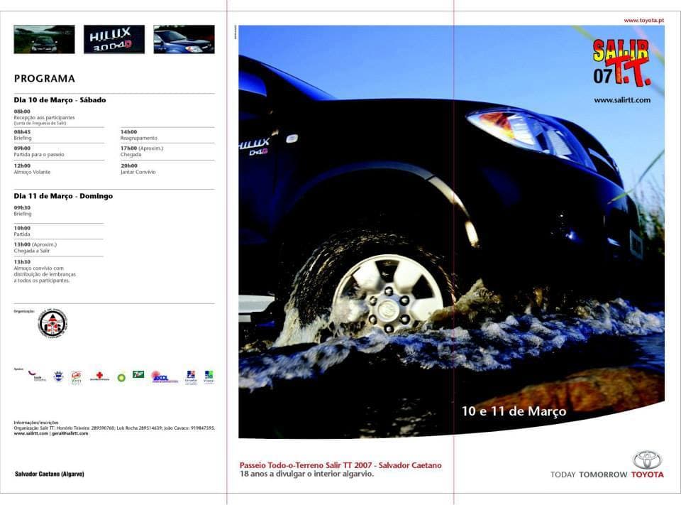 Cartaz 18ª Edição — Salir TT