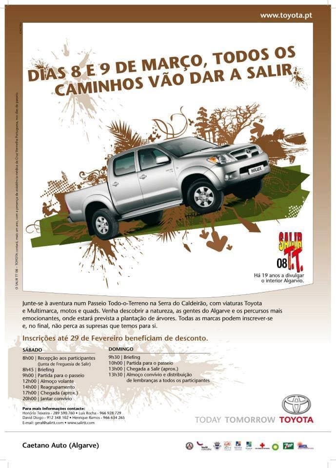 Cartaz 19ª Edição — Salir TT