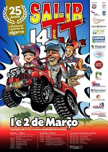 Cartaz 25ª Edição — Salir TT