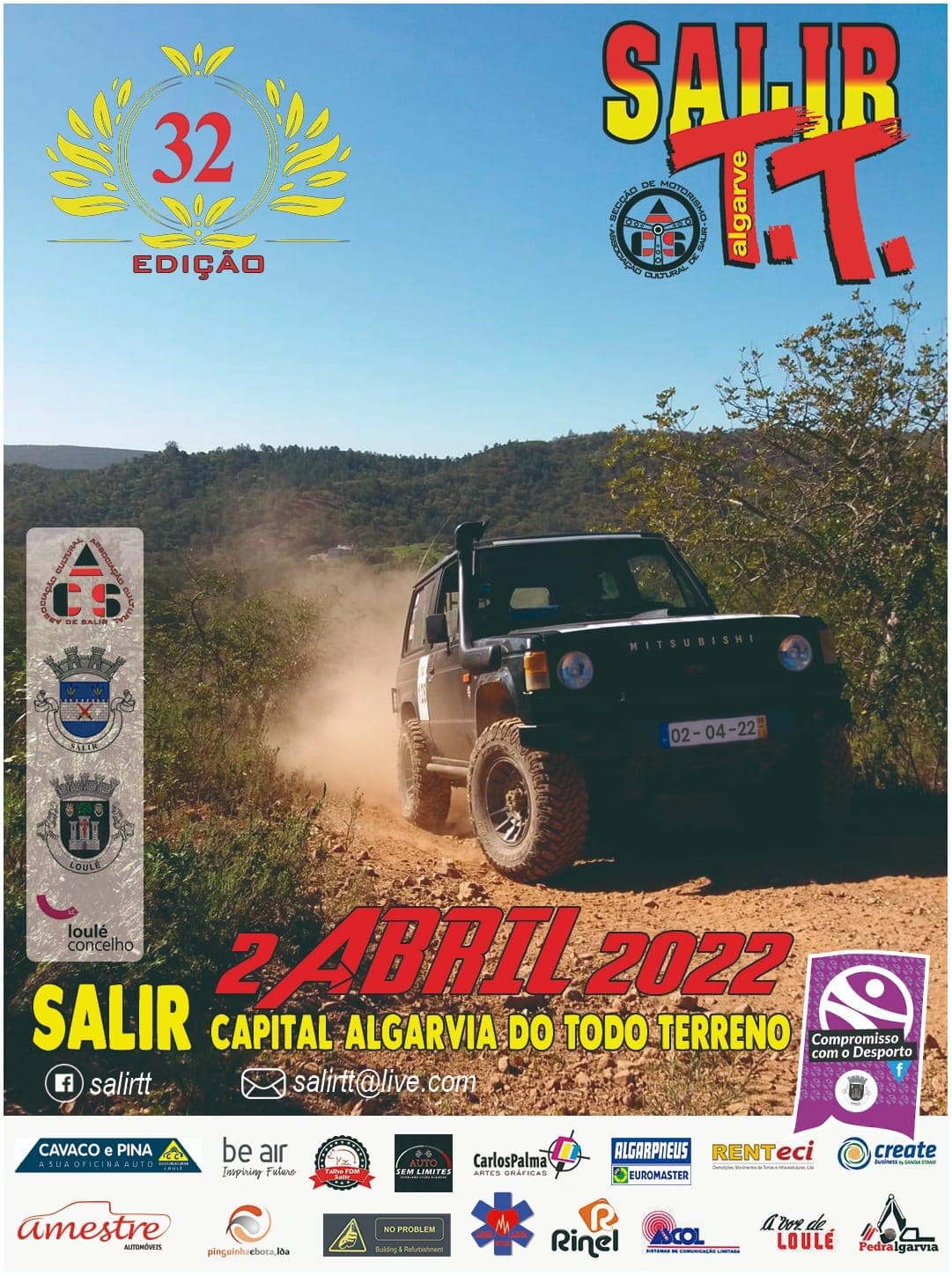 Cartaz 32ª Edição — Salir TT