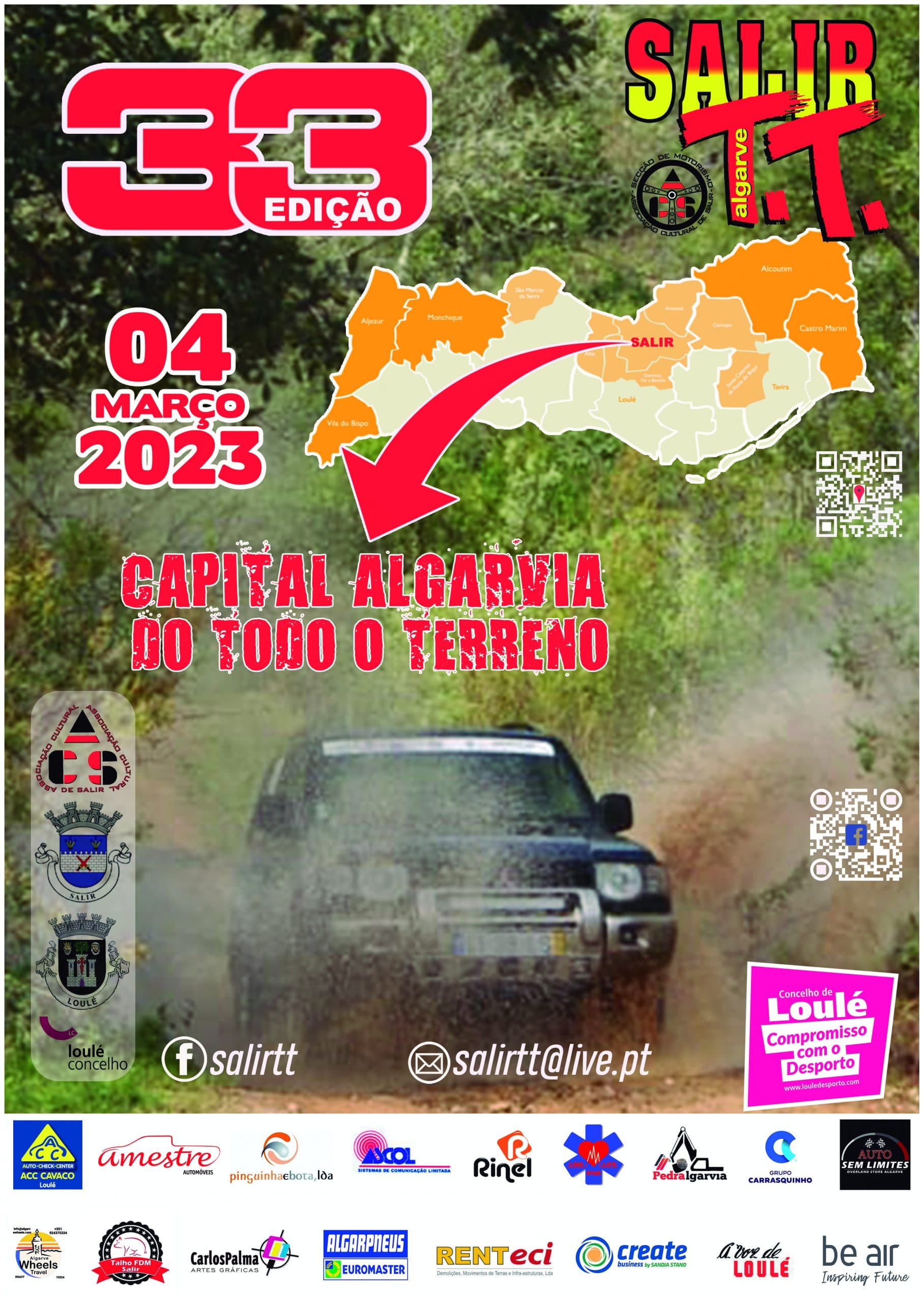 Cartaz 33ª Edição — Salir TT