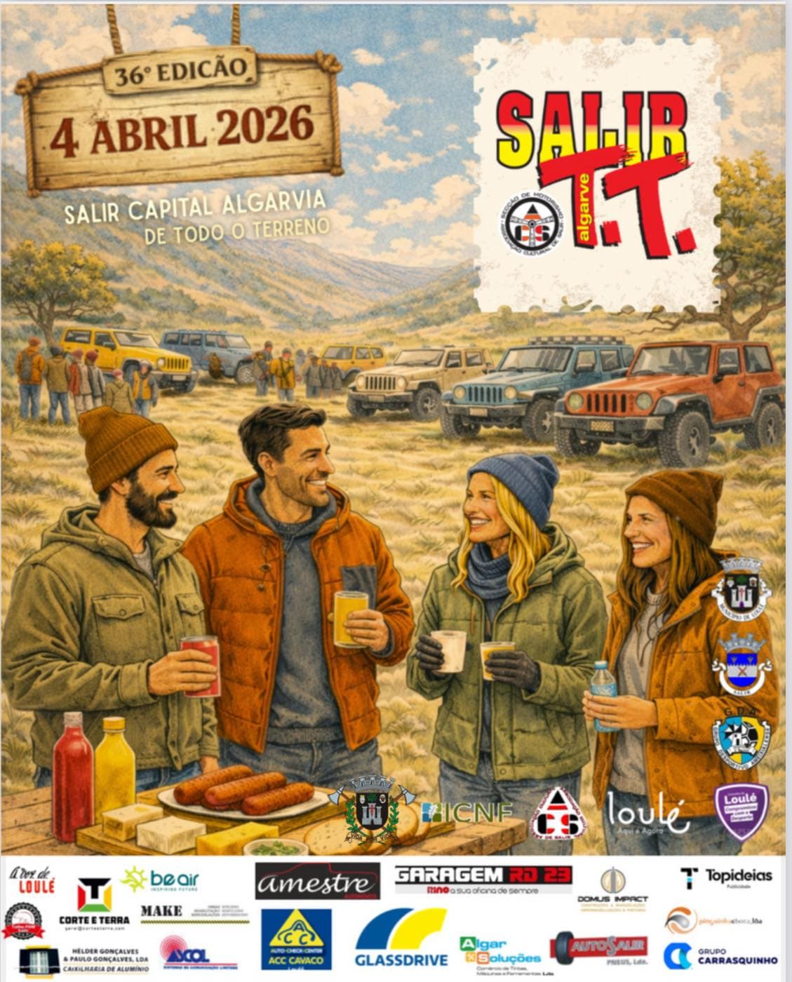 Cartaz 36ª Edição — Salir TT